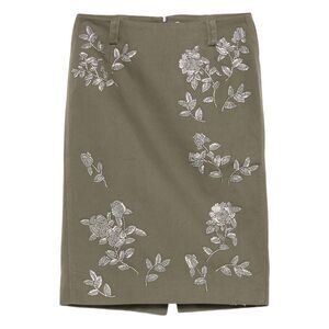 Markgong Green Skirts - Straight Skirts Women